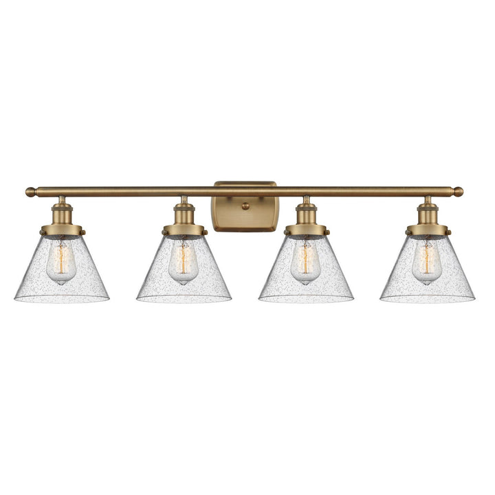 Innovations Ballston Urban 916-4W-BB-G44 Bath Vanity Light 38 in. wide - Brushed Brass