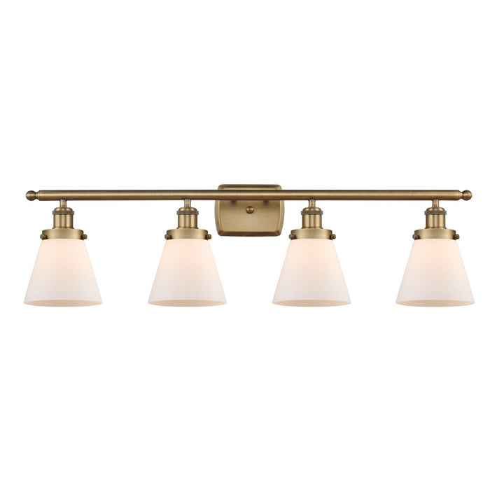 Innovations Ballston Urban 916-4W-BB-G61 Bath Vanity Light 36 in. wide - Brushed Brass