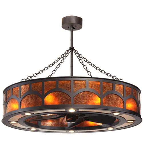 Meyda Tiffany Mission 114414 Pendant Light - Oil Rubbed Bronze