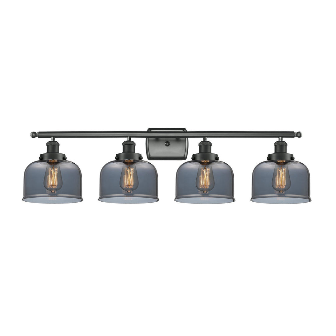 Innovations Ballston Urban 916-4W-BK-G73 Bath Vanity Light 38 in. wide - Matte Black