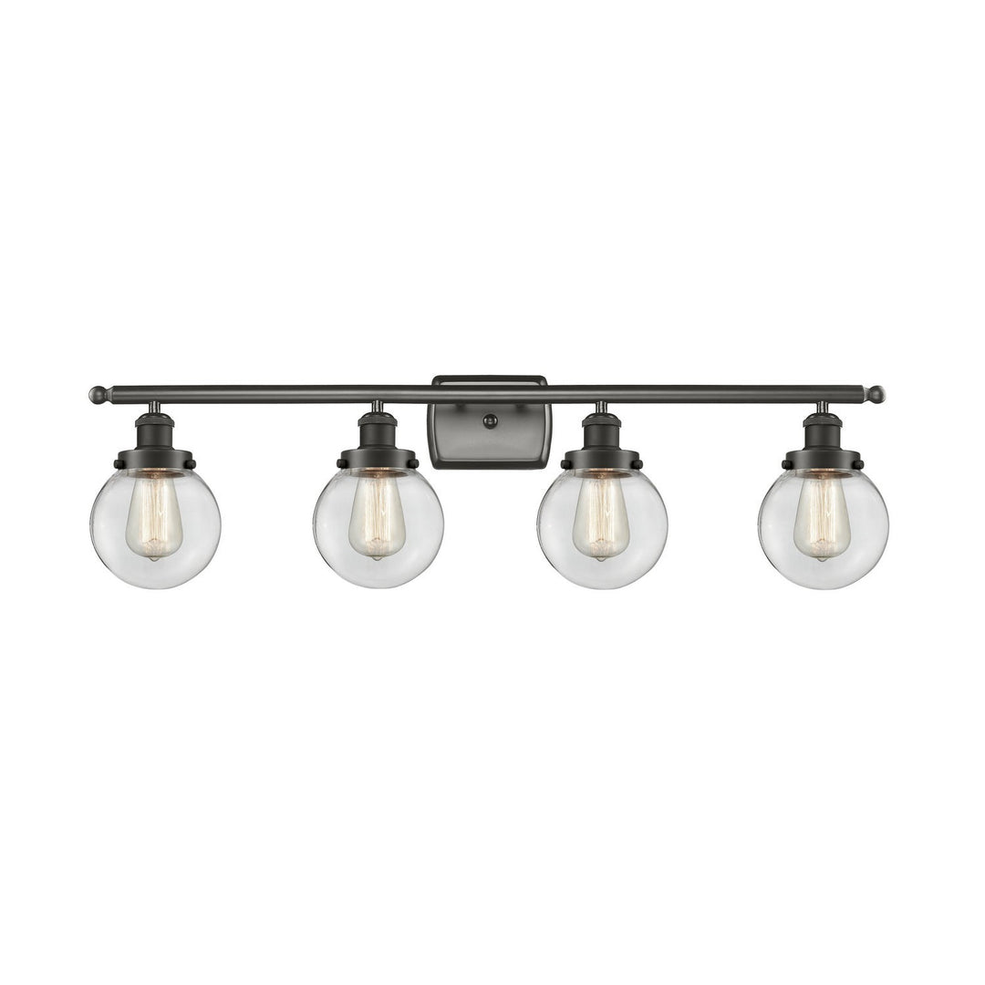 Innovations Ballston Urban 916-4W-OB-G202-6 Bath Vanity Light 36 in. wide - Oil Rubbed Bronze