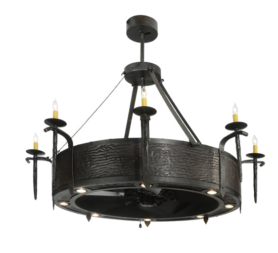 Meyda Tiffany Costello 114422 Chandelier Light - Oil Rubbed Bronze