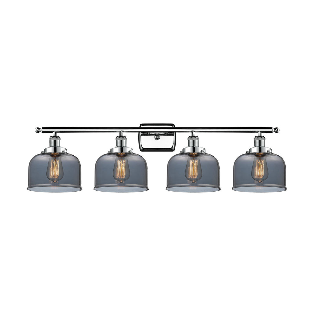 Innovations Ballston Urban 916-4W-PC-G73 Bath Vanity Light 38 in. wide - Polished Chrome