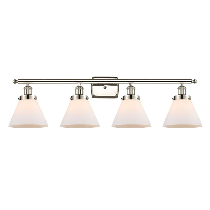 Innovations Ballston Urban 916-4W-PN-G41 Bath Vanity Light 38 in. wide - Polished Nickel