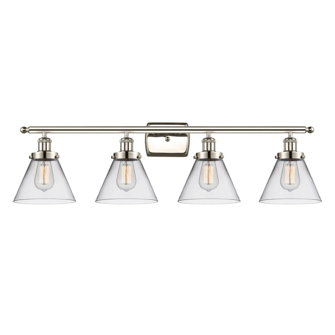 Innovations Ballston Urban 916-4W-PN-G42 Bath Vanity Light 38 in. wide - Polished Nickel