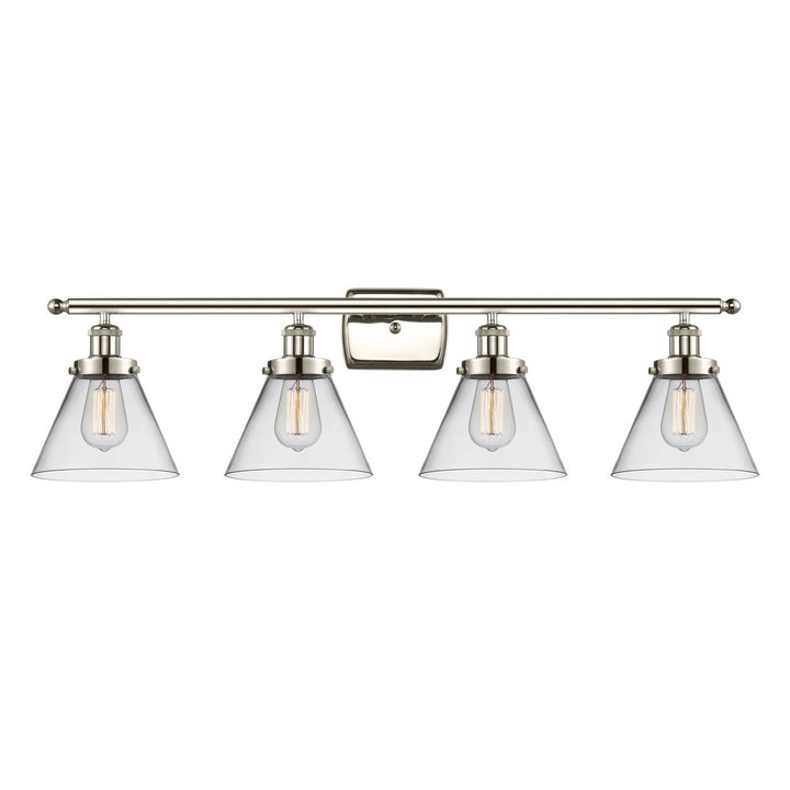 Innovations Ballston Urban 916-4W-PN-G42 Bath Vanity Light 38 in. wide - Polished Nickel