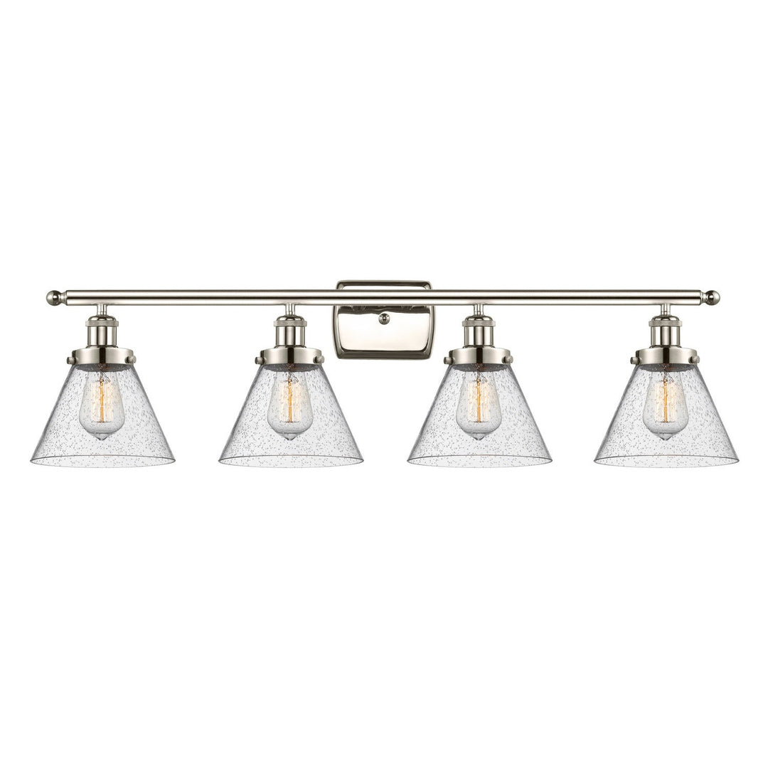 Innovations Ballston Urban 916-4W-PN-G44-LED Bath Vanity Light 38 in. wide - Polished Nickel