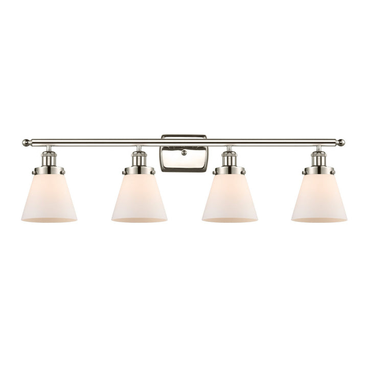 Innovations Ballston Urban 916-4W-PN-G61-LED Bath Vanity Light 36 in. wide - Polished Nickel