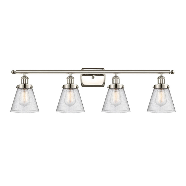 Innovations Ballston Urban 916-4W-PN-G64 Bath Vanity Light 36 in. wide - Polished Nickel