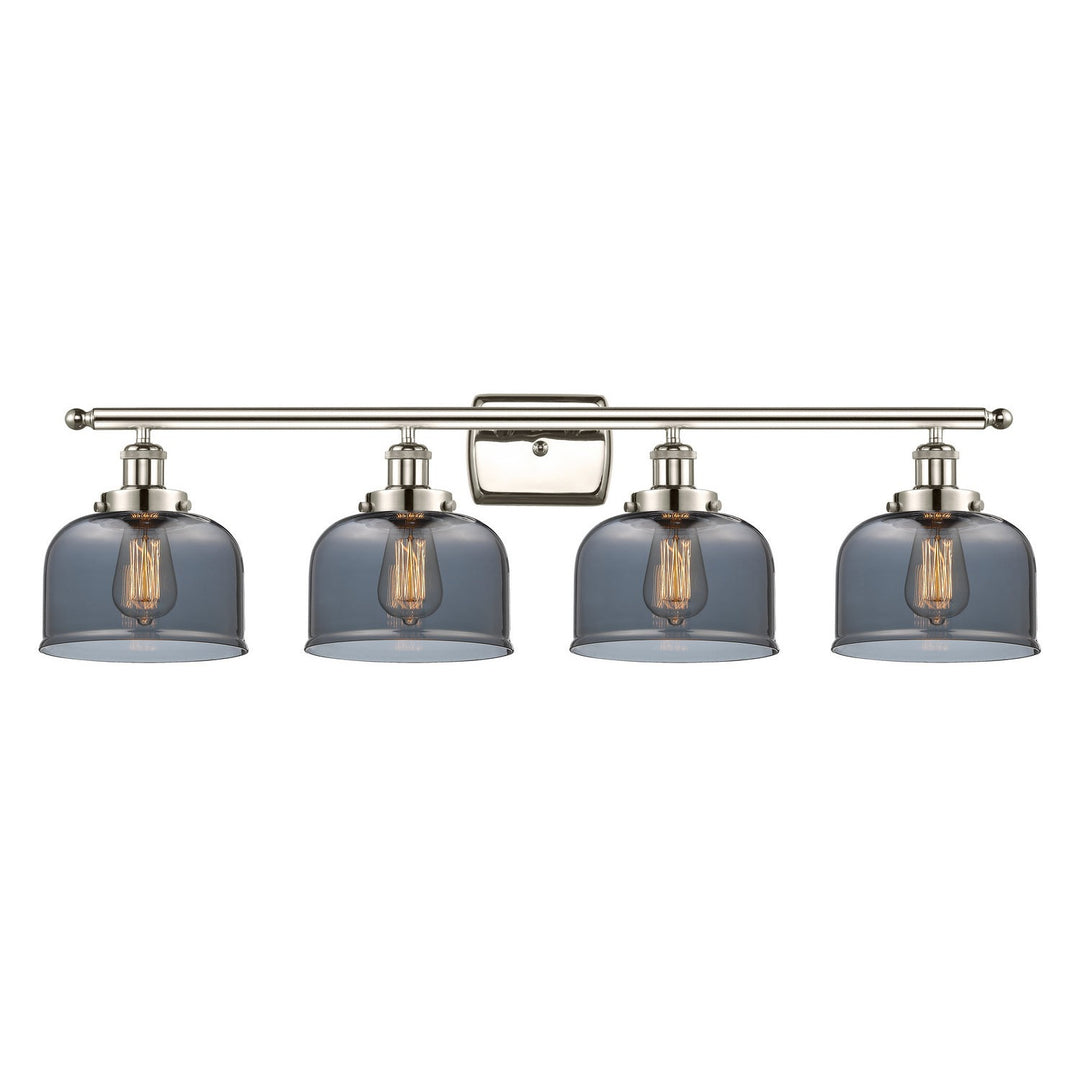 Innovations Ballston Urban 916-4W-PN-G73 Bath Vanity Light 38 in. wide - Polished Nickel