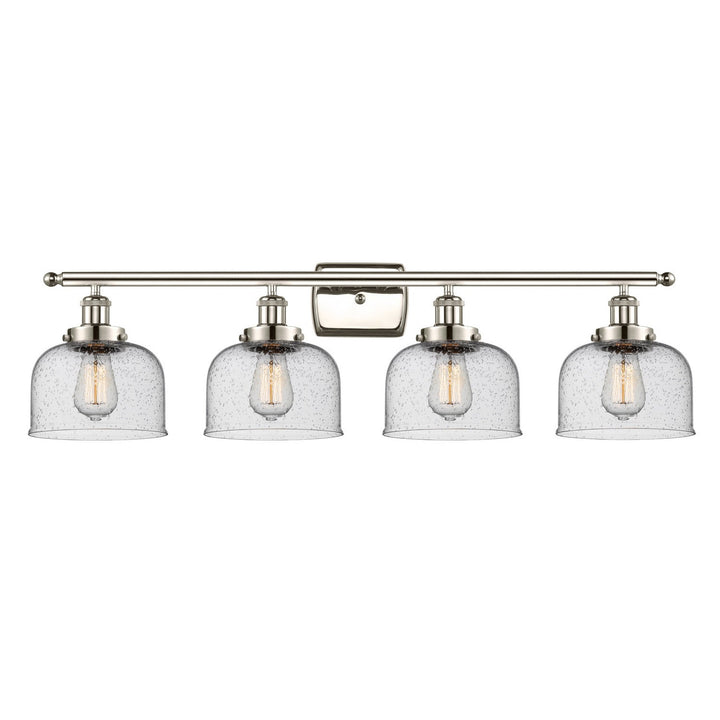 Innovations Ballston Urban 916-4W-PN-G74 Bath Vanity Light 38 in. wide - Polished Nickel