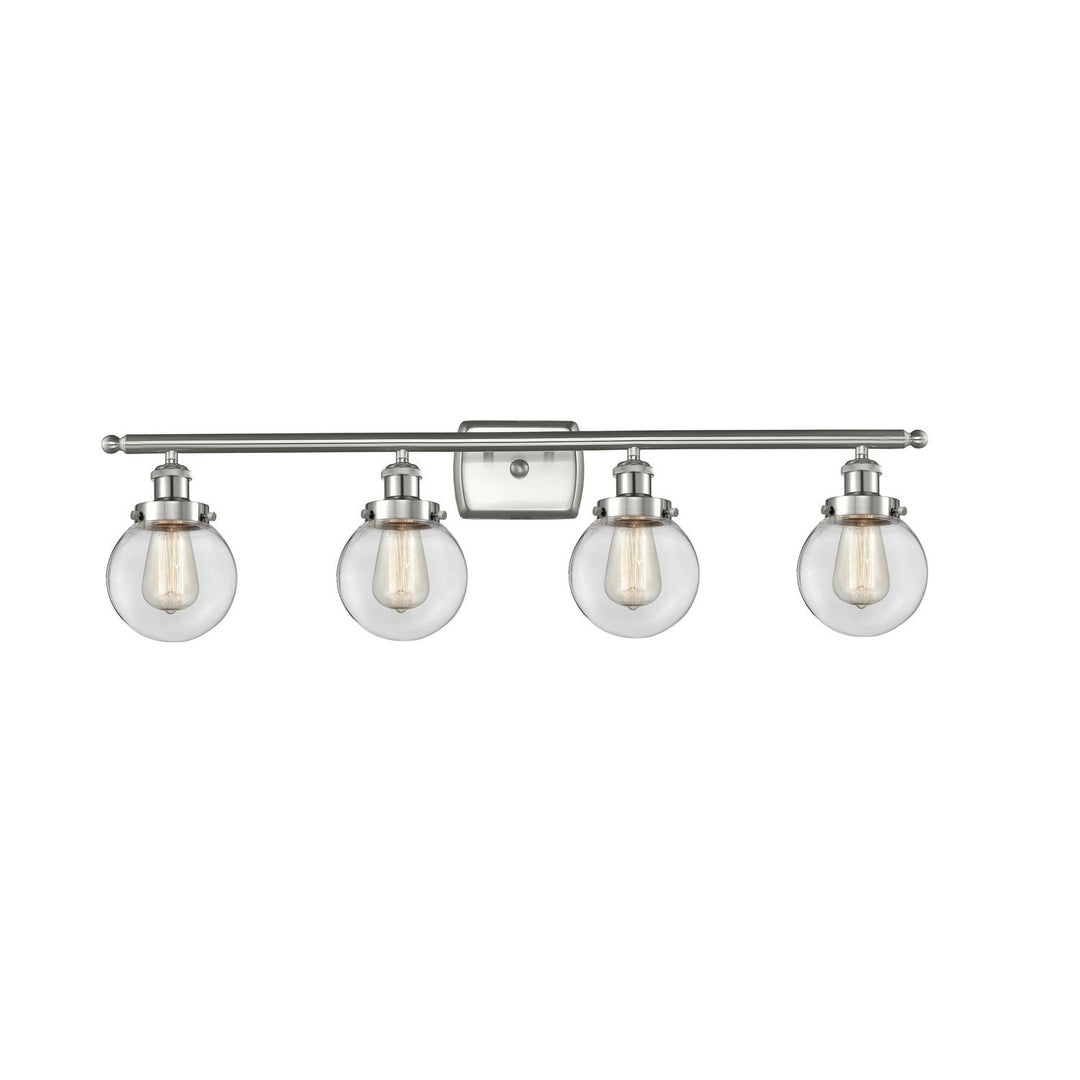 Innovations Ballston Urban 916-4W-SN-G202-6 Bath Vanity Light 36 in. wide - Brushed Satin Nickel