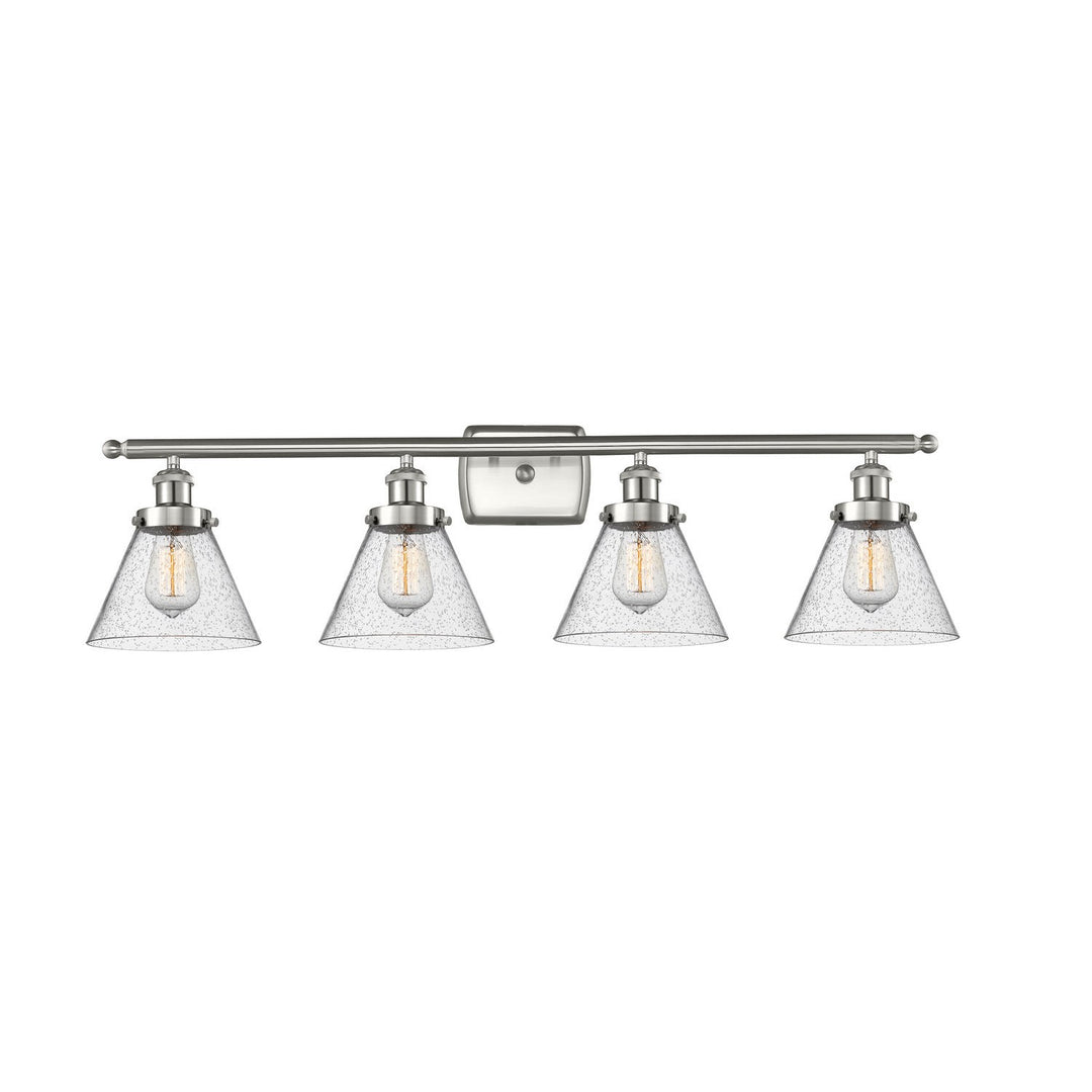 Innovations Ballston Urban 916-4W-SN-G44 Bath Vanity Light 38 in. wide - Brushed Satin Nickel