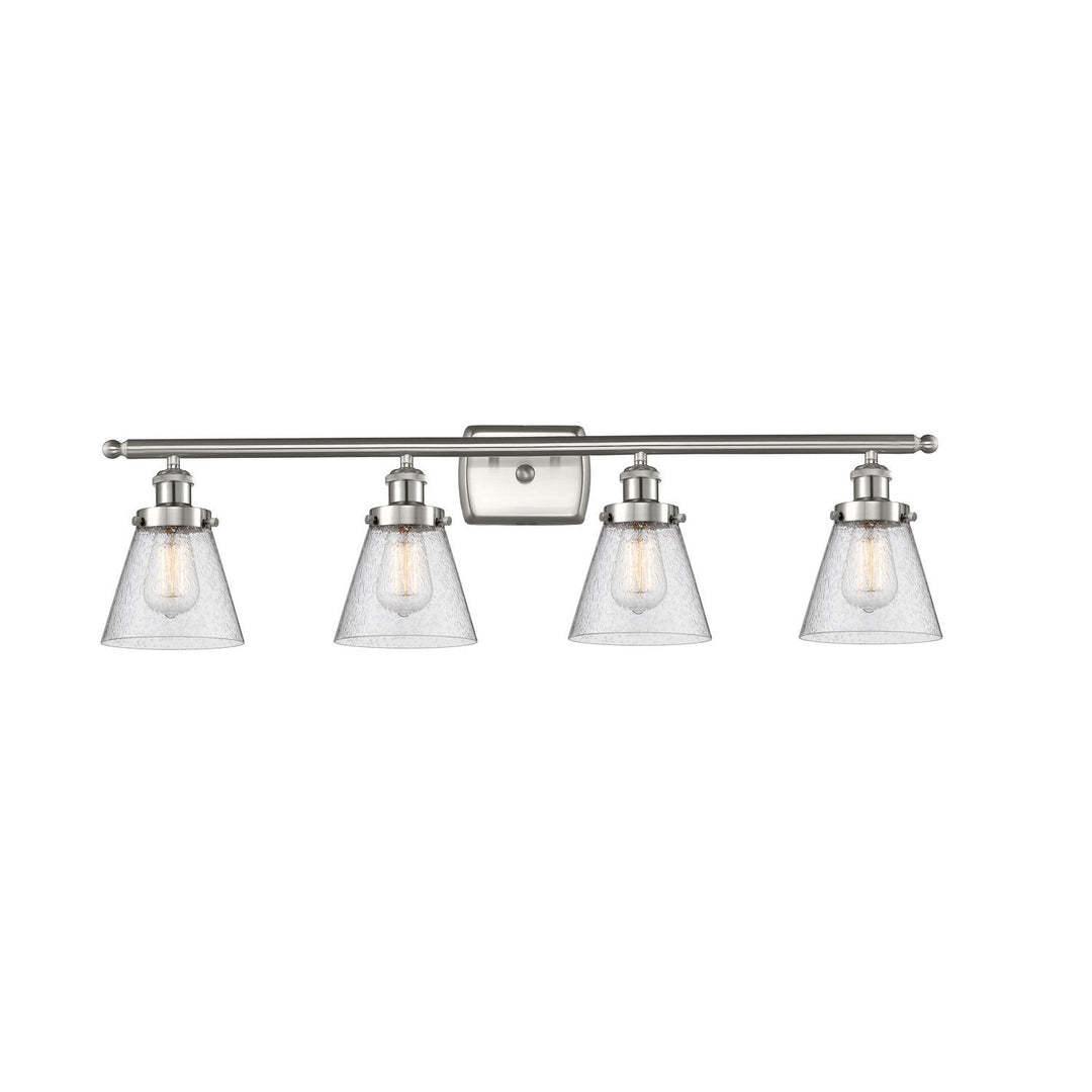 Innovations Ballston Urban 916-4W-SN-G64-LED Bath Vanity Light 36 in. wide - Brushed Satin Nickel