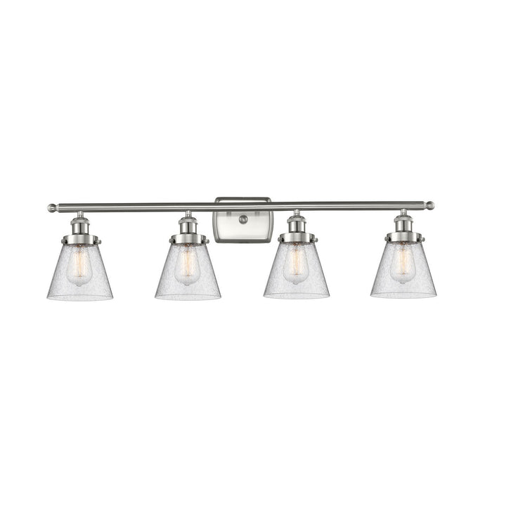 Innovations Ballston Urban 916-4W-SN-G64-LED Bath Vanity Light 36 in. wide - Brushed Satin Nickel