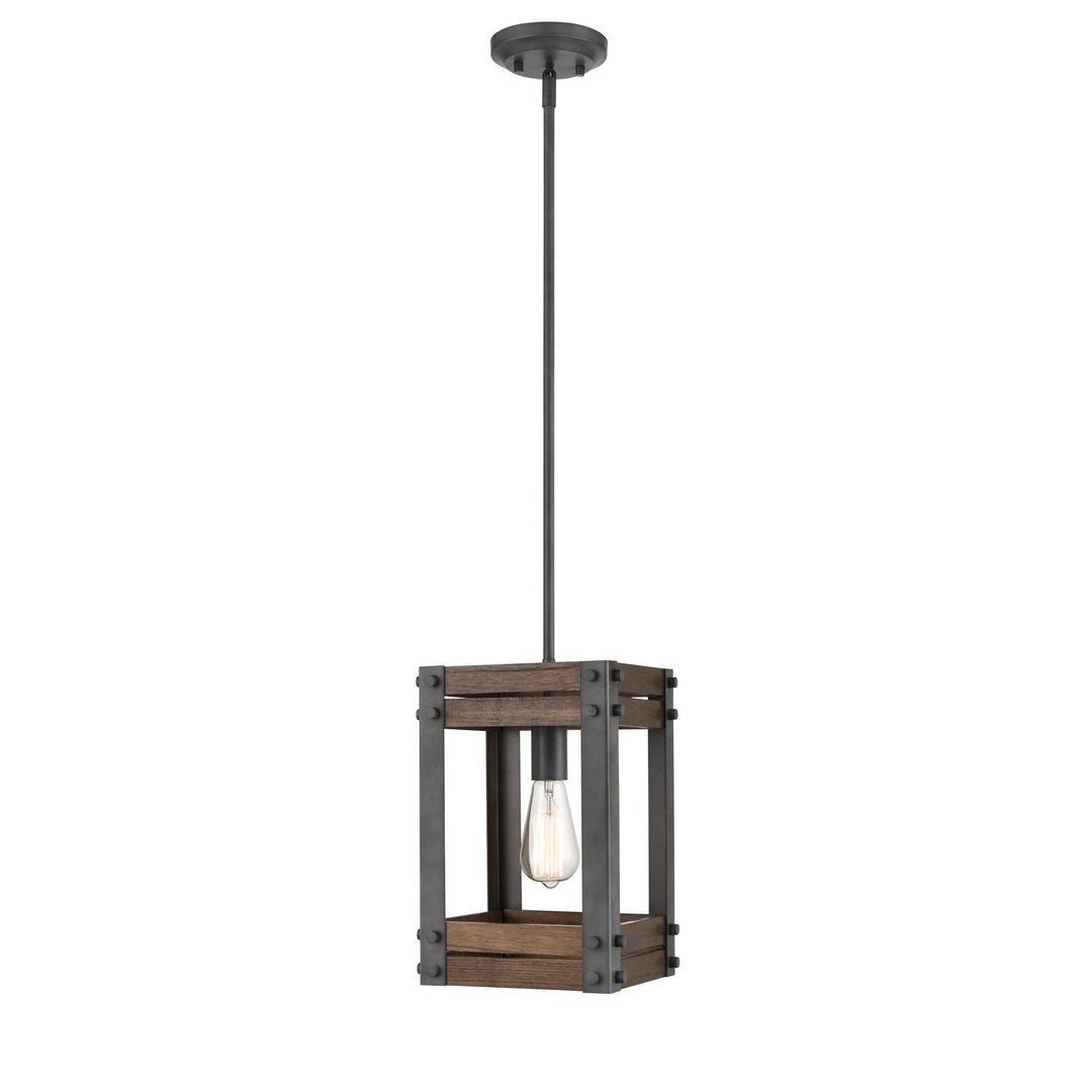 Innovations Austin 435-1S-AG-LED Pendant Light - Aged Gun Metal