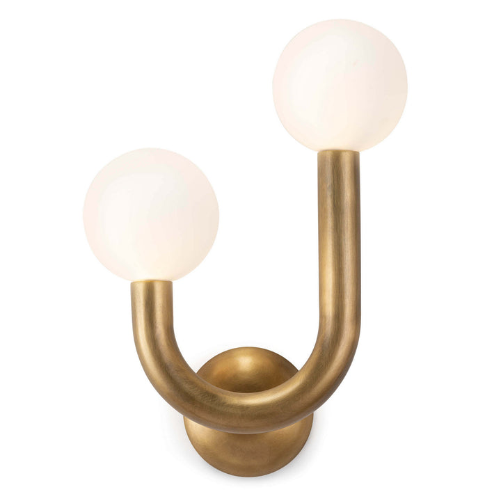 Regina Andrew Happy 15-1144L-NB Wall Sconce Light - Natural Brass