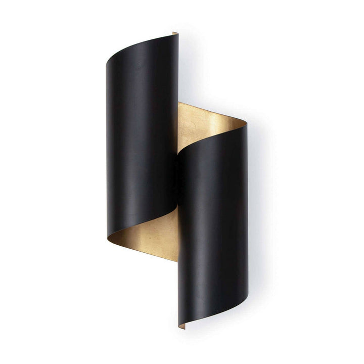 Regina Andrew Folio 15-1157BLK Wall Sconce Light - Black