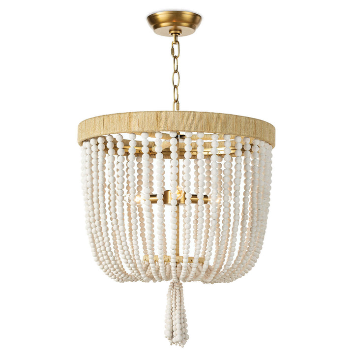 Regina Andrew Milos 16-1222WT Chandelier Light - White