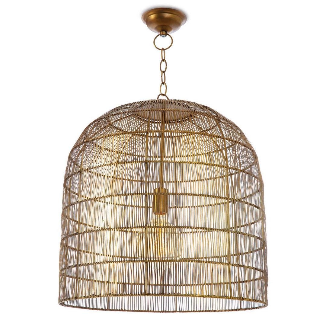 Regina Andrew Fresco 16-1294BRS Pendant Light - Brass