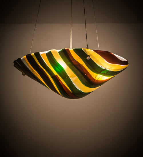 Meyda Tiffany Metro Fusion 114438 Pendant Light - Nickel