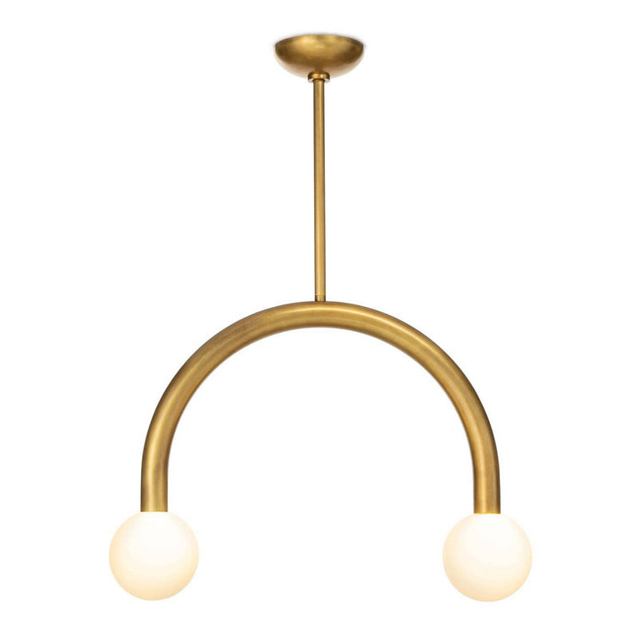 Regina Andrew Happy 16-1318NB Pendant Light - Natural Brass