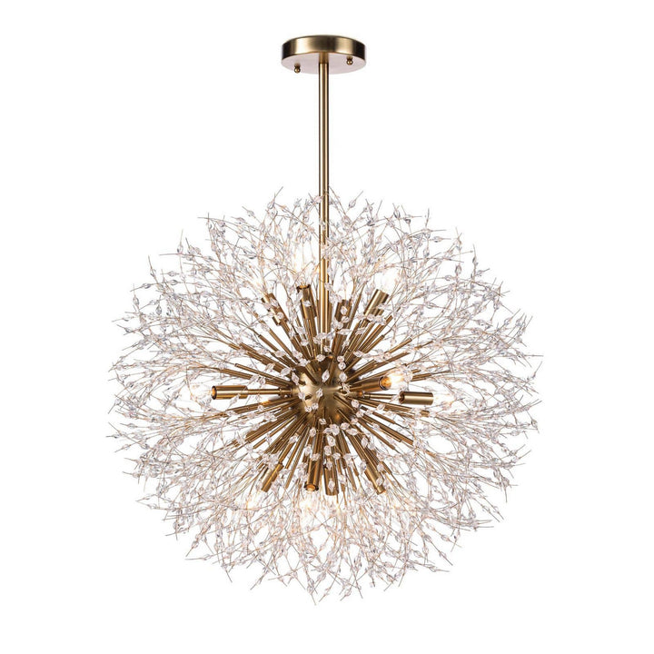 Regina Andrew Chiffon 16-1325 Chandelier Light - Natural Brass