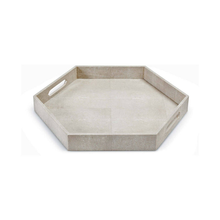 Regina Andrew 20-1145IV  Shagreen Home Decor Ivory Grey