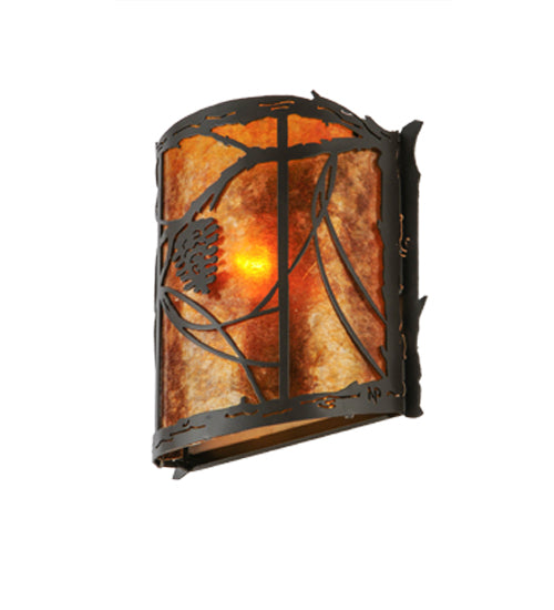 Meyda Tiffany Whispering Pines 114446 Wall Light - Timeless Bronze