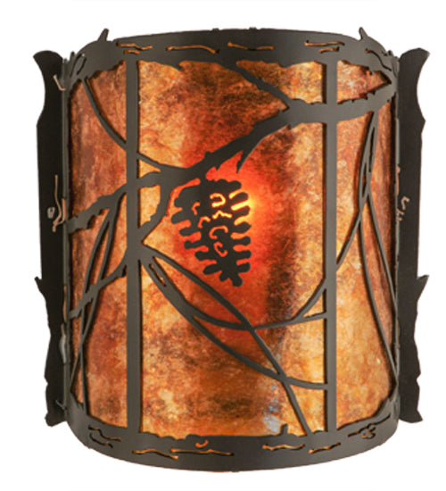 Meyda Tiffany Whispering Pines 114446 Wall Light - Timeless Bronze