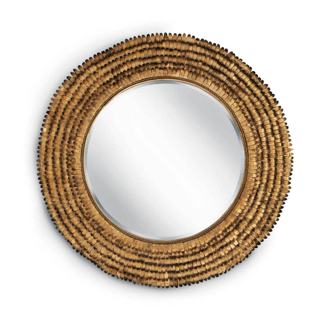 Regina Andrew 21-1011  Petal Mirror Gold Leaf