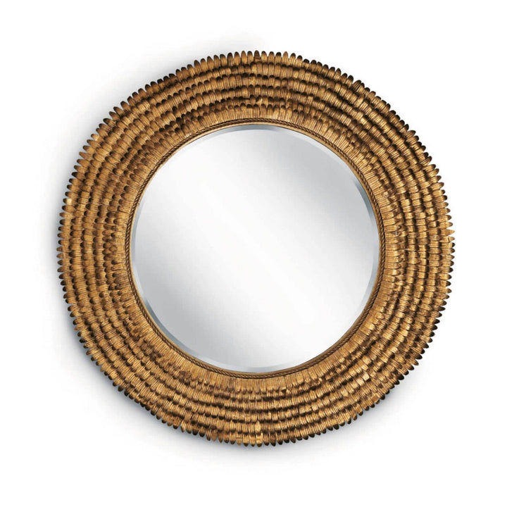 Regina Andrew 21-1011  Petal Mirror Gold Leaf