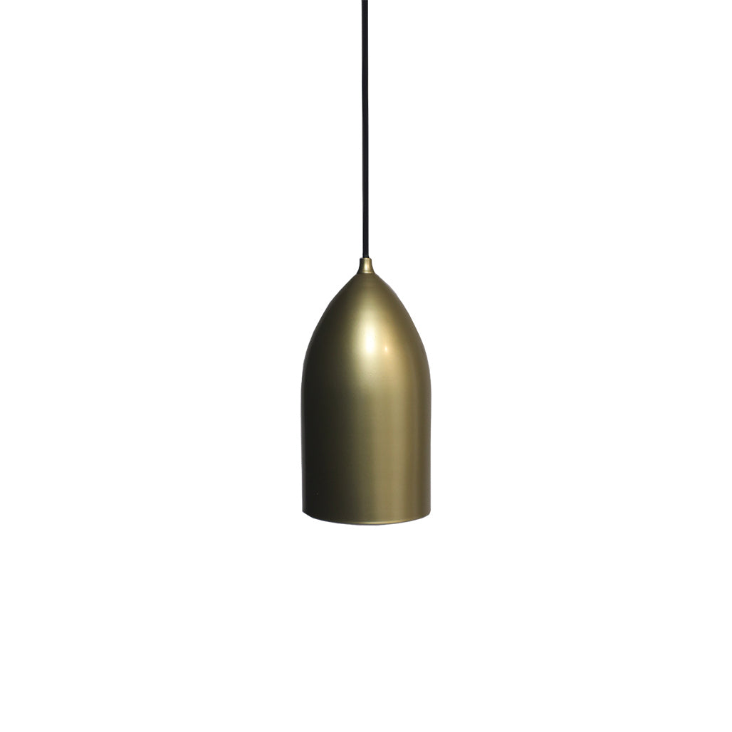 HOMEnhancements Bullet MP-953L-CG/SV(E26) Pendant Light - Champagne Gold