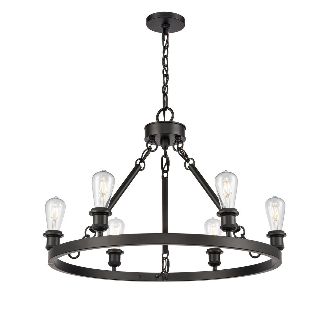 Innovations Ballston 830-BK-LED Chandelier Light - Matte Black