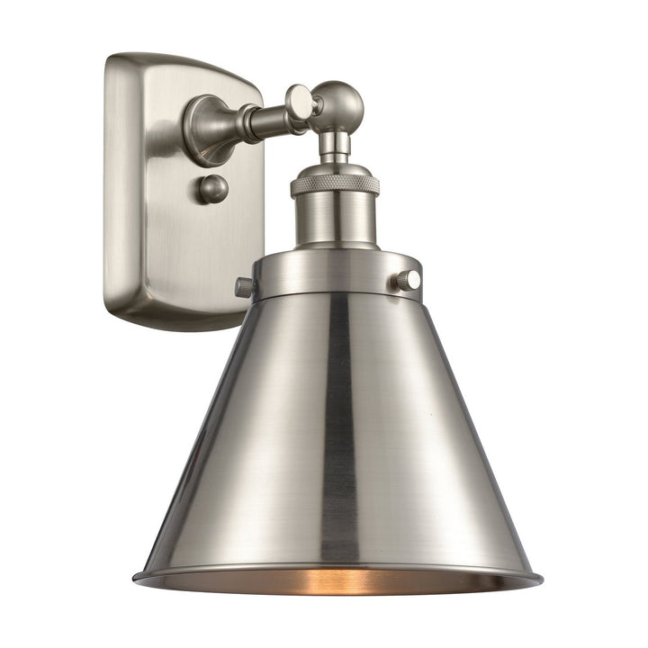 Innovations Ballston Urban 916-1W-SN-M13-SN Wall Sconce Light - Brushed Satin Nickel