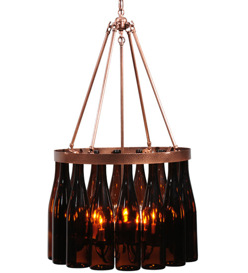 Meyda Tiffany Tuscan Vineyard 114513 Pendant Light - Copper Vein