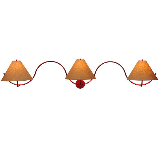 Meyda Tiffany Soundwave 114546 Wall Light - Red Ruby