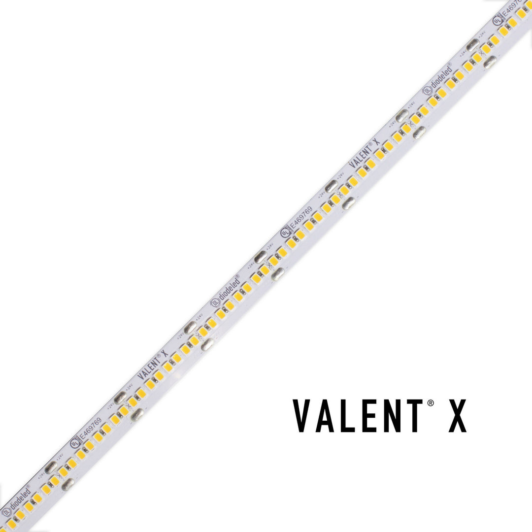 Diode Led Lighting DI-24V-VLX3-27-016  High Output Tape Light Decor White