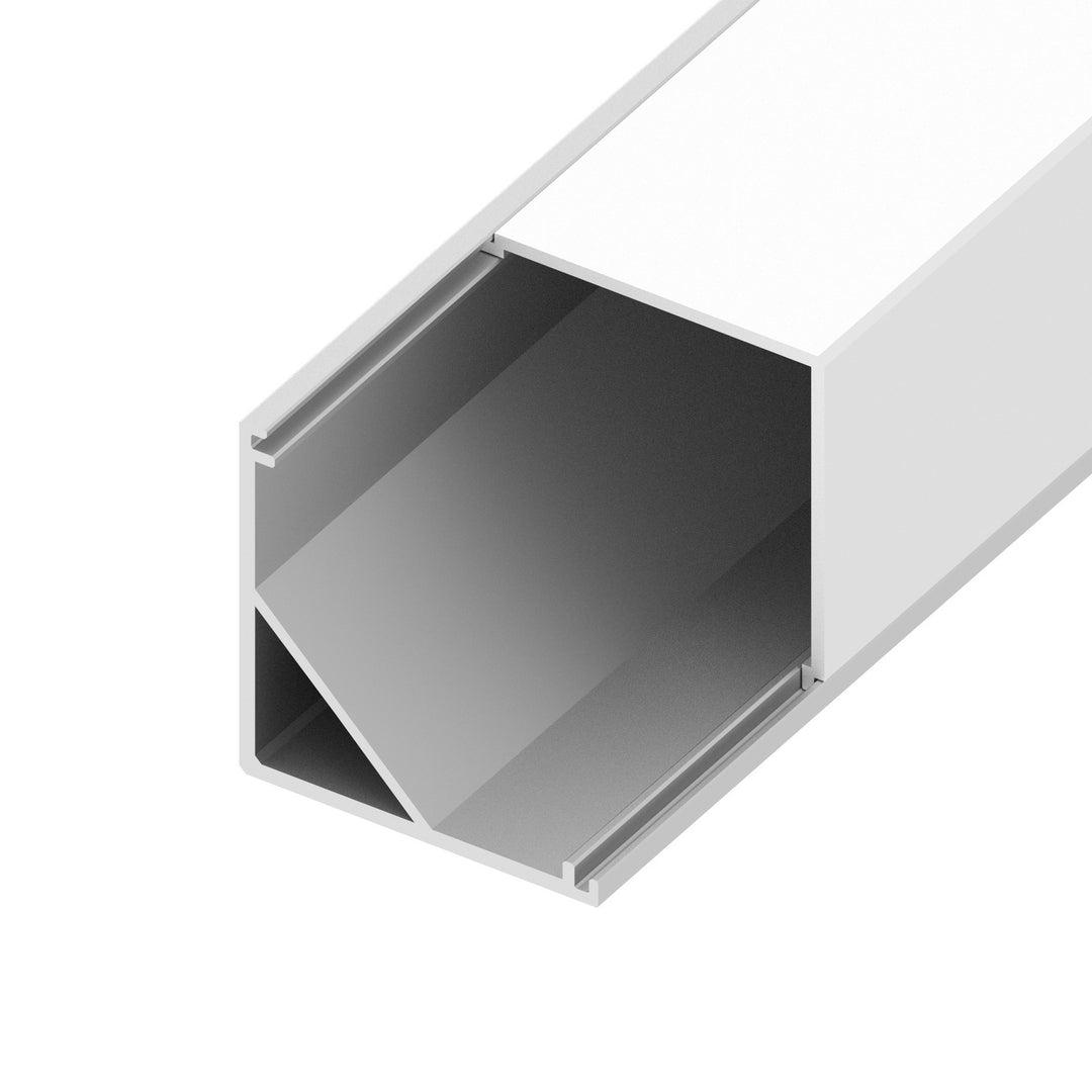 Diode Led Lighting DI-CPCHB-SQC20-ACC  Channel Accessory Pack Decor White