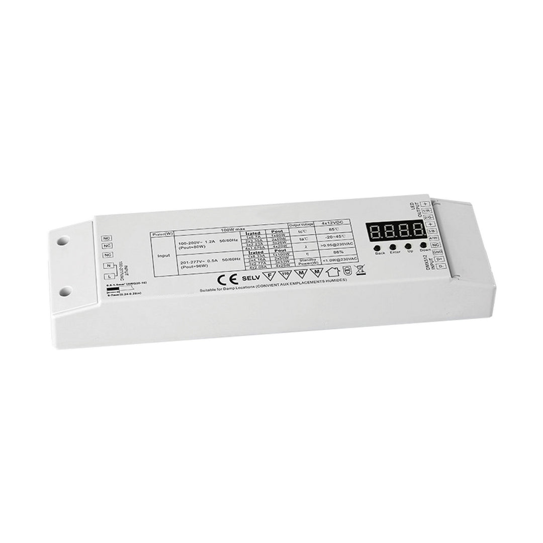 Diode Led Lighting DI-DMX-DCO-24V96W-277-LPS3R  Junction Box And Driver Combo Decor White
