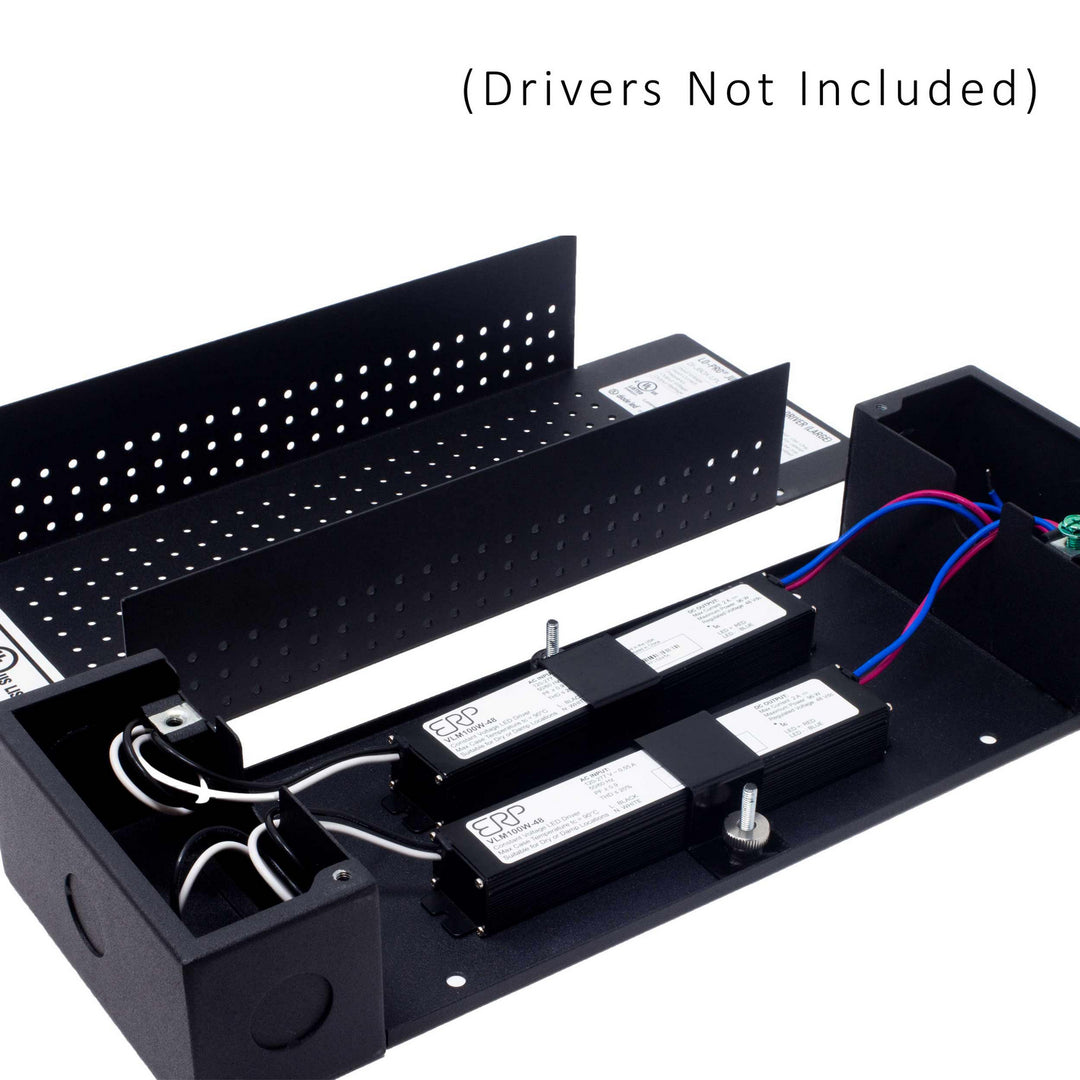 Diode Led Lighting DI-JBOX-LPL-VLM  Junction Box Decor Black
