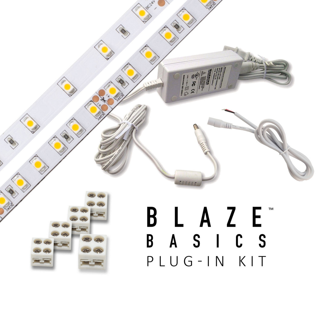 Diode Led Lighting DI-KIT-12V-BC1PG60-2700  Led Tape Light Decor White