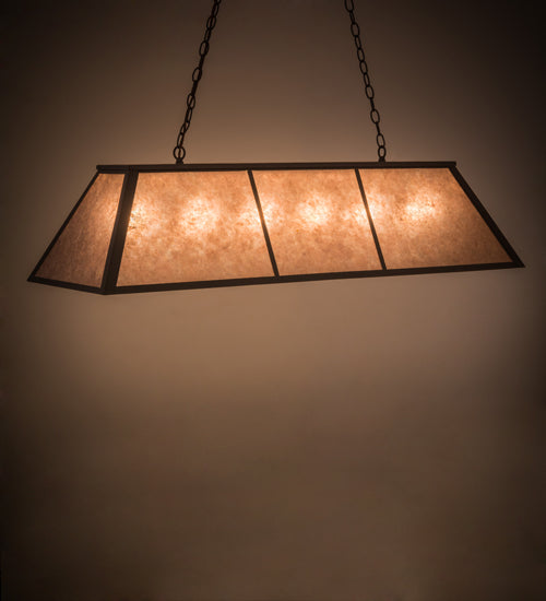 Meyda Tiffany Tri-Panel 114622 Pendant Light - Oil Rubbed Bronze