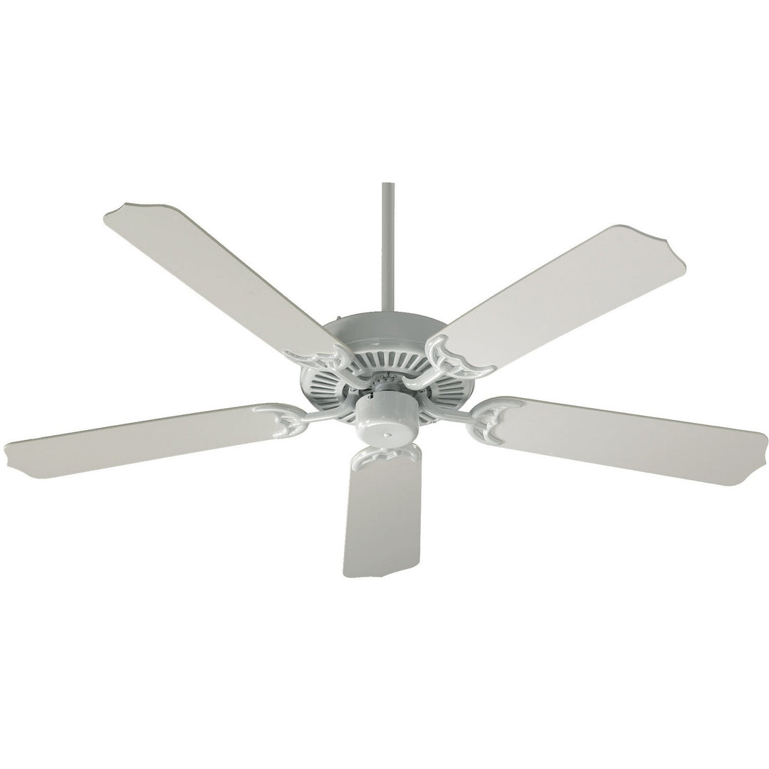 Quorum Capri I 77525-6 Ceiling Fan 52 in. - White