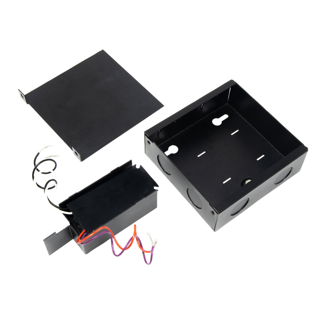 Diode Led Lighting DI-MKD60W-24-LPMKD  Junction Box With Mikrodim Driver Combo Decor Black
