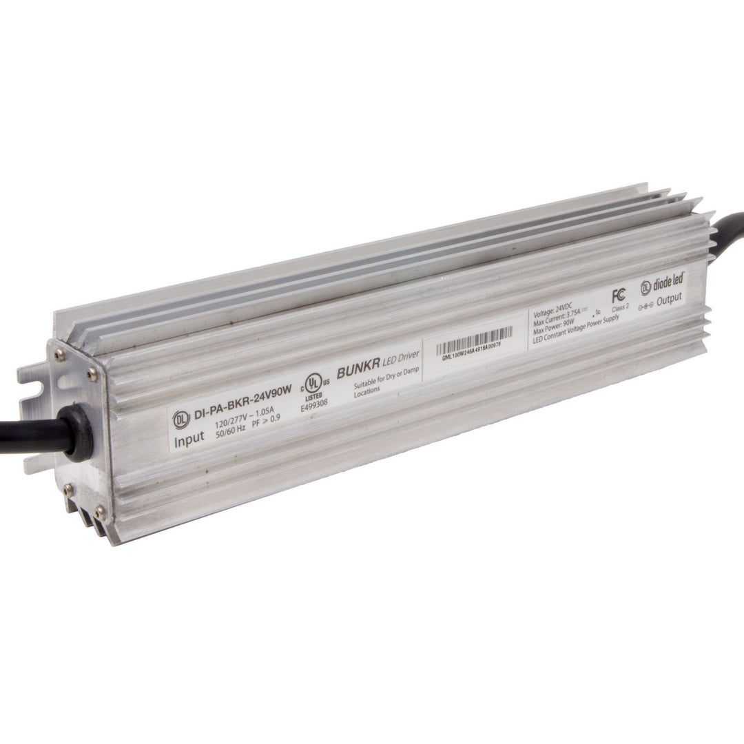 Diode Led Lighting DI-PA-BKR-12V60W  Commercial Grade Plug In Decor Pewter, Nickel, Silver