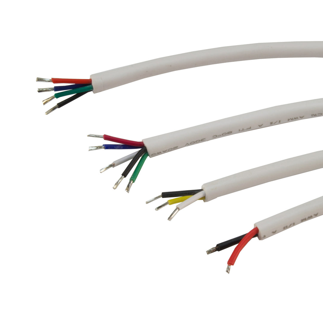 Diode Led Lighting DI-PVC2464-203MCW-250  20/3 Pvc Jacketed 2464 Wire - K-R24, 250 Ft. Decor White