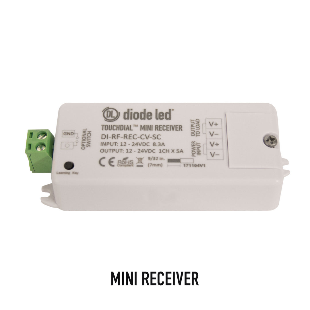 Diode Led Lighting DI-RF-REC-CV-SC  Mini Receive Decor White