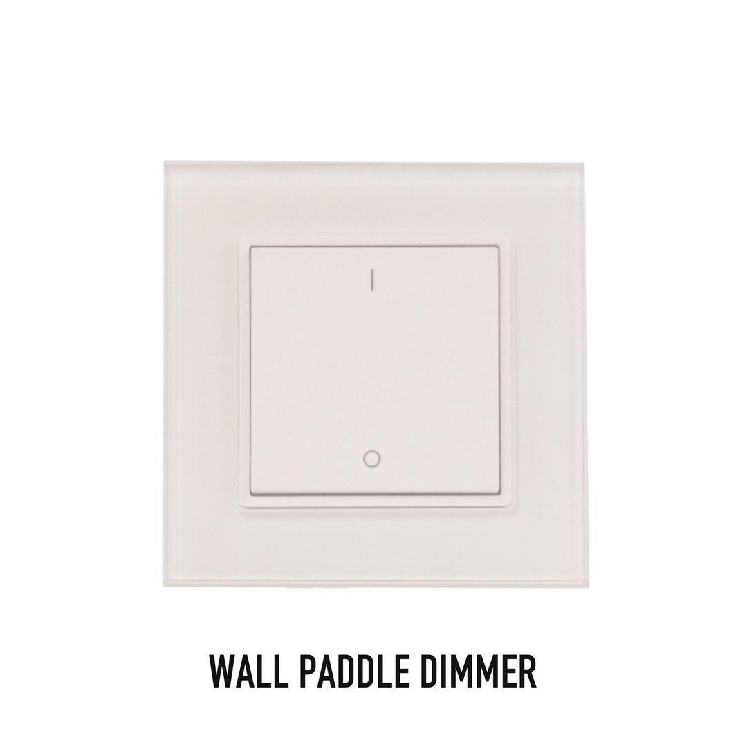 Diode Led Lighting DI-RF-WPD-DIM-1  Paddle Dimmer Decor White