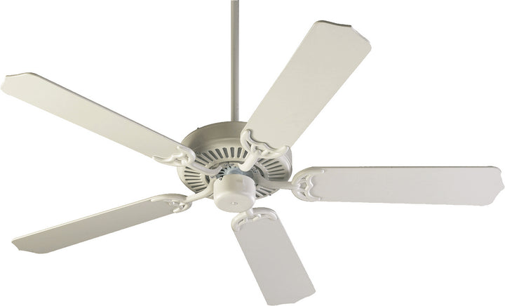 Quorum Capri I 77525-8 Ceiling Fan 52 in. - Studio White